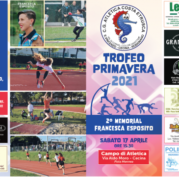 17 Aprile Trofeo Primavera 2021 2° Memorial Francesca Esposito