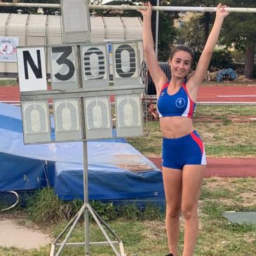 Fine settimana pieno di soddisfazioni per il C.G. Atletica Costa Etrusca : Costanza Di Gianbattista fa il minimo per i campionati Italiani nel salto con l’asta , Mattia Bottai 8° al Brixia nei 400m e Alessia Niotta ritorna a tempi di valore assoluto nei 200m