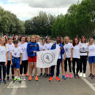 Gli atleti del C.G. Atletica Costa Etrusca al Golden Gala con le staffette e 3° posto ai campionati Italiani Master per Sergio Martini