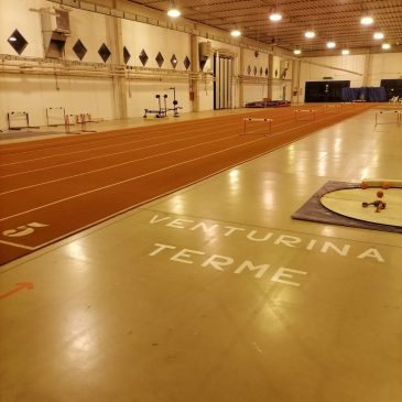 Inaugurazione del rinnovato impianto di atletica indoor  SEFI di Venturina Terme Venerdì 10 Febbraio alle ore 17,30