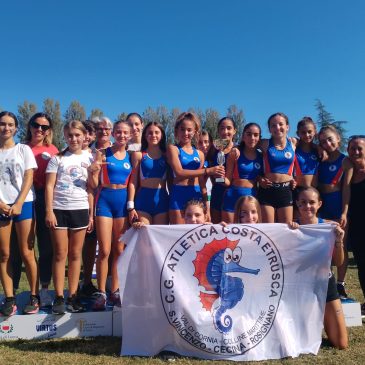 Campionati di società: storico argento per C.G. Atletica Costa Etrusca