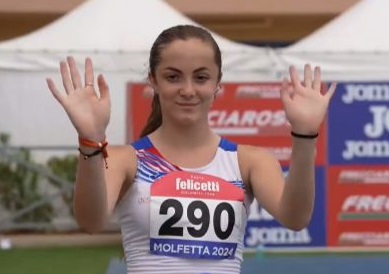 Anna Simonini 6^ assoluta nei 100Hs ai Campionati Italiani Allievi/e – La squadra allieve si qualifica per la finale “bronzo nazionale” dei Campionati di Società under 18.