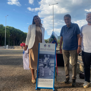 Intitolazione della pista di atletica di San Carlo