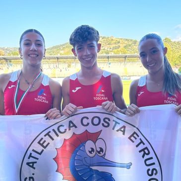 Campionati italiani di atletica under 16 ad Agropoli